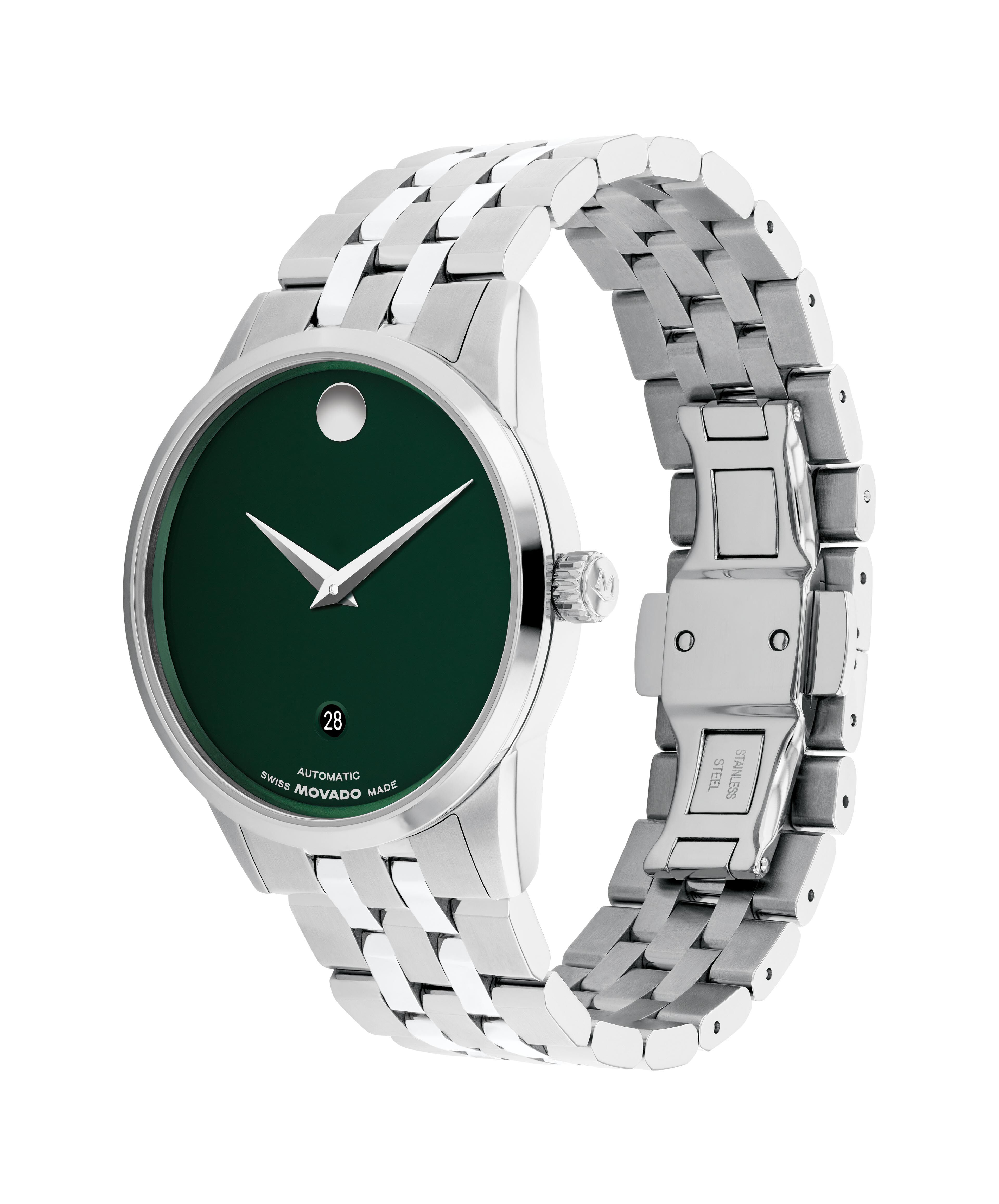 Movado Museum Classic Automatic Green Dial 608032