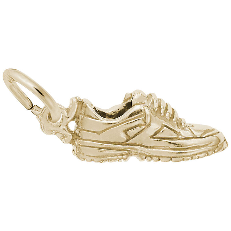 Sneaker 14K Yellow Gold Charm image number null