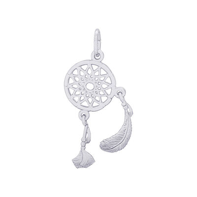Dream Catcher Sterling Silver Charm