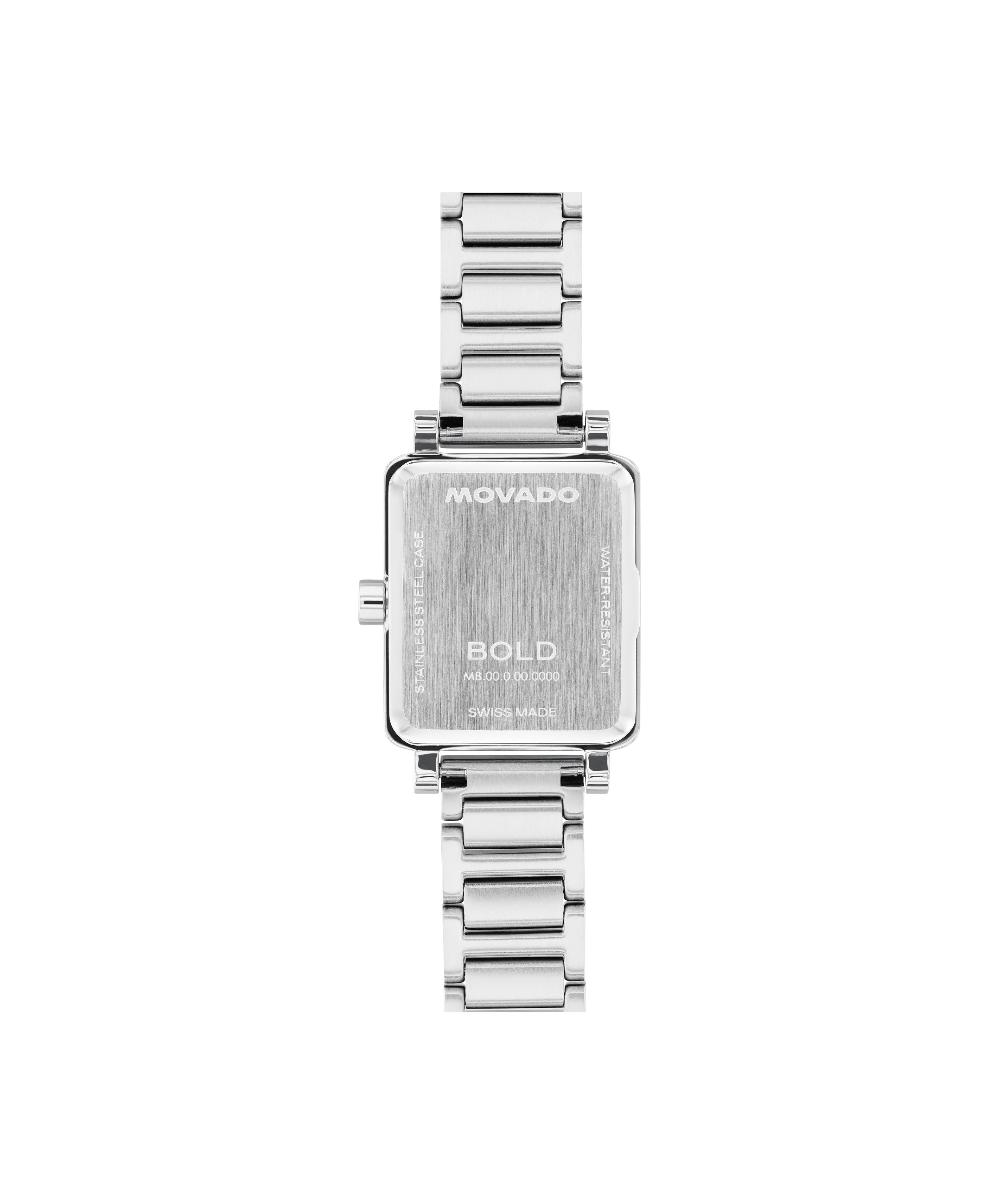 Movado Ladies' BOLD Evolution 2.0 Light Pink Dial Stainless Steel