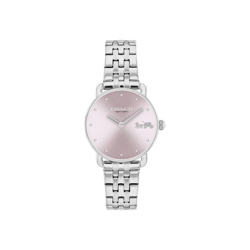 Coach Ladies' Pink Dial Stainless Steel Watch 14504301 image number null