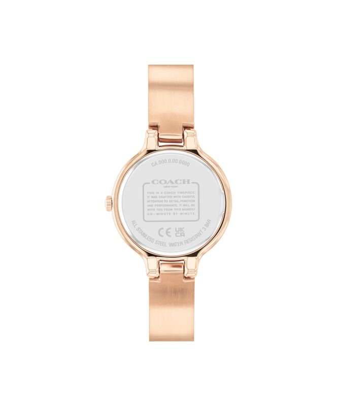 COACH Ladies' Chelsea Rose Gold Tone Stainless Steel 27mm Watch 14504331 image number null