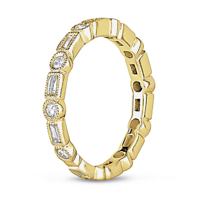 Diamond Eternity 1/2ctw. Band in 10k Yellow Gold image number null