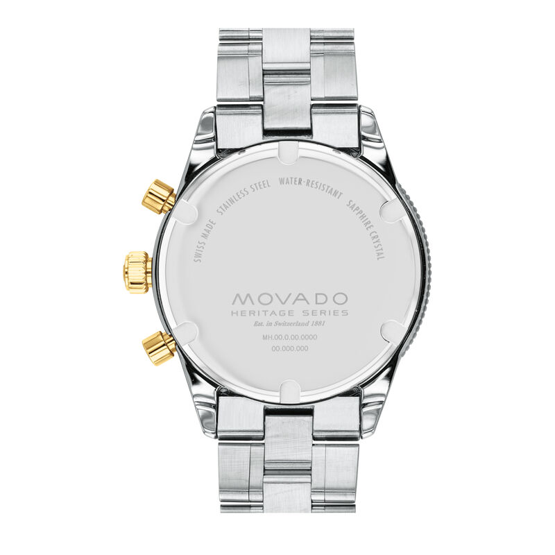 Movado Heritage Series Calendoplan Chronograph Blue Dial 3650126 image number null