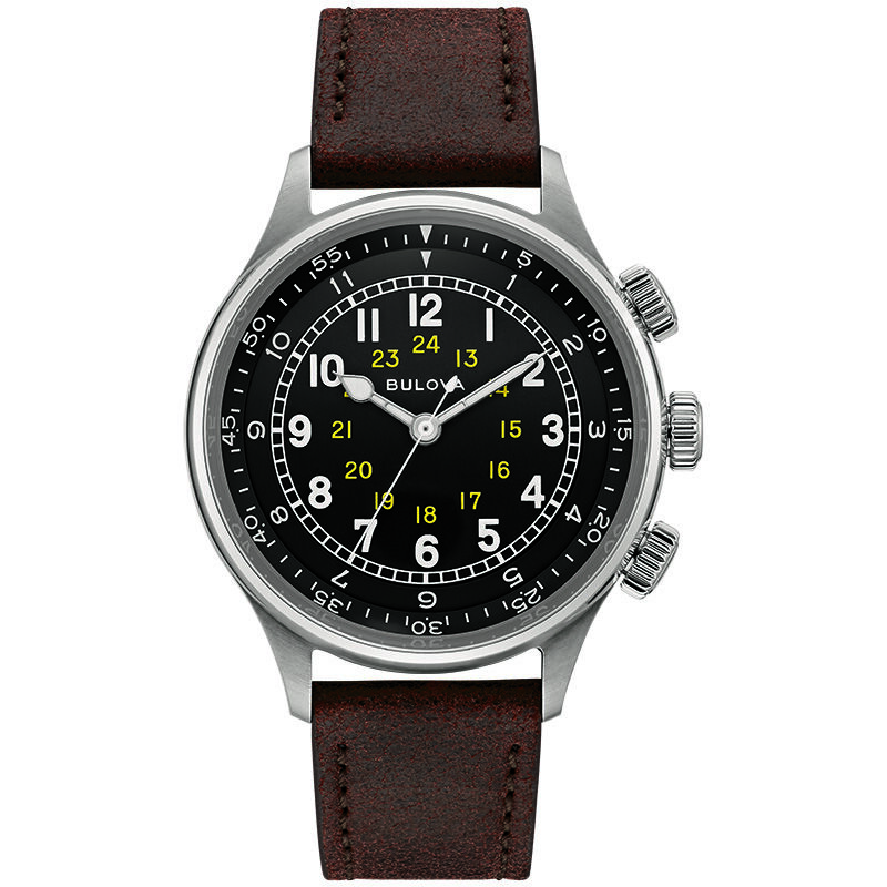 Bulova Men's A-15 Pilot Automatic Watch 96A245