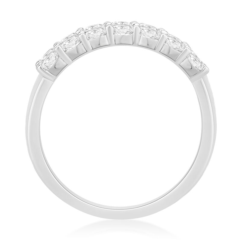 Diamond 1ctw. 14k White Gold Anniversary Ring image number null