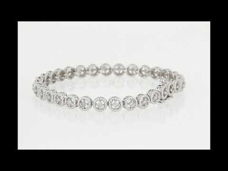 Diamond Tennnis Bracelet 1ctw in Sterling Silver image number null