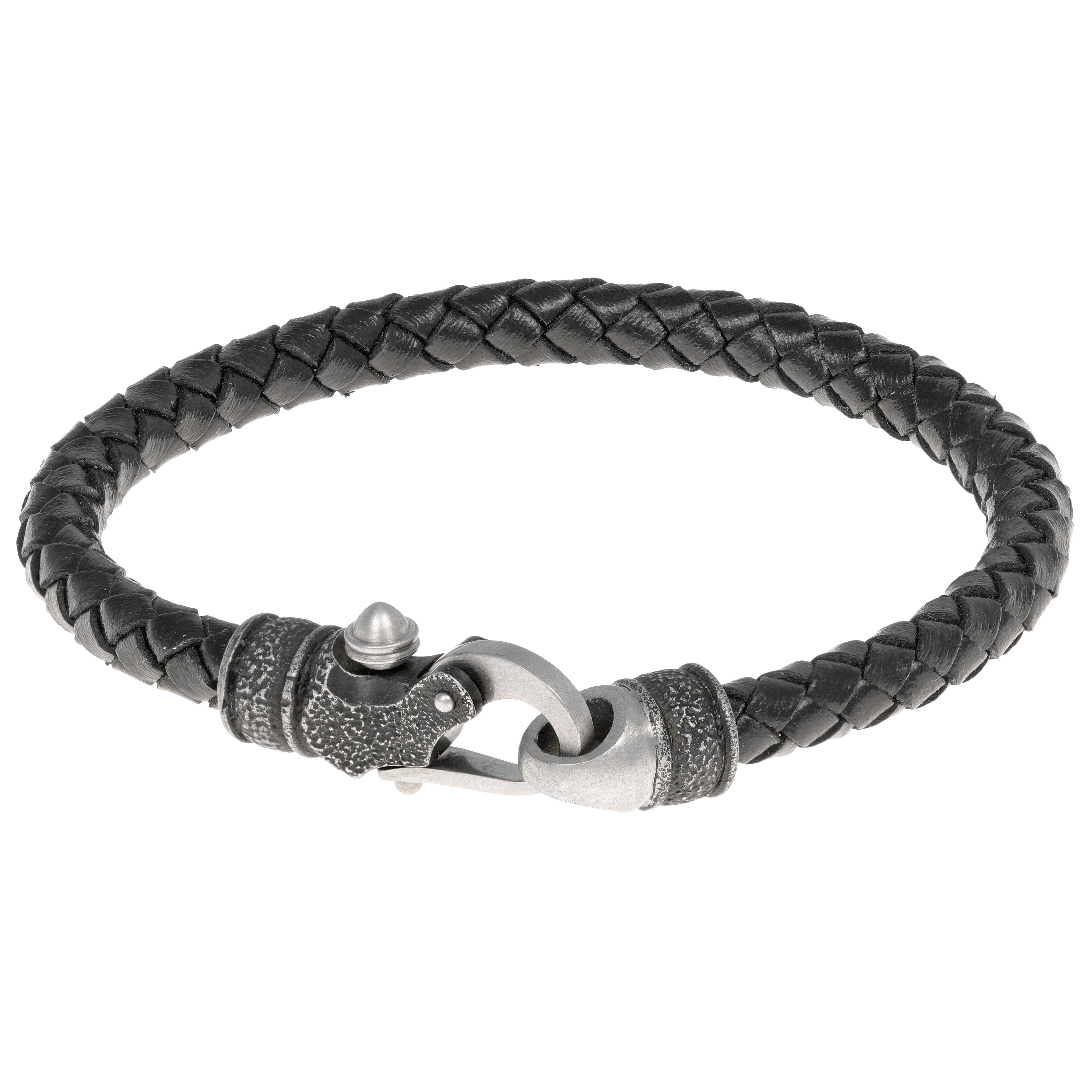 Buy JewelrieShop Braided Leather Bracelet for Mens Women Woven Wrap Bracelet  Magnetic Lock Clasp Genuine Leather Bracelet Wristband Vintage Cuff  Bracelet Leather Jewelry Friendship Couple Bracelet (Black) at Amazon.in
