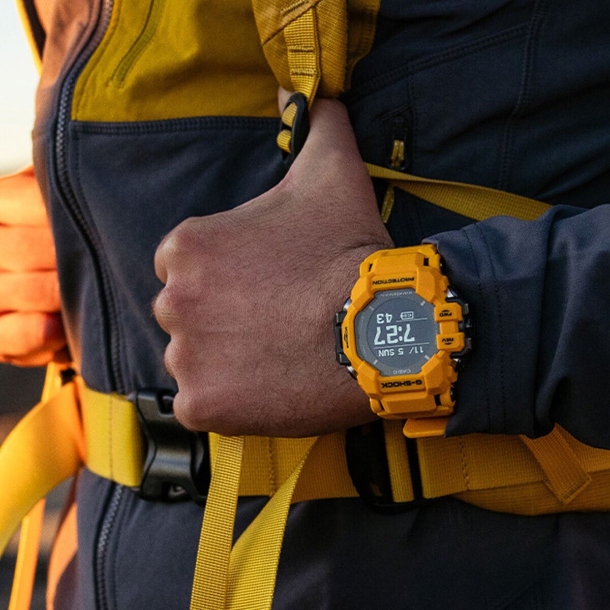 G-Shock Men's Master of G Rangeman Yellow Resin Case Digital Dial