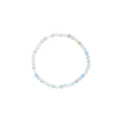Aquamarine Beaded Bracelet