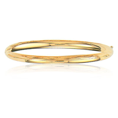 Classic Bangle 5mm in 14k Yellow Gold 