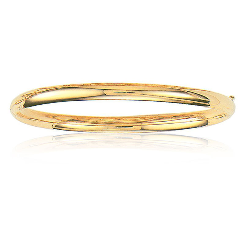 Classic Bangle 5mm in 14k Yellow Gold  image number null