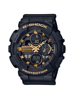 G-Shock Ladies' Black Multifunction Watch GMAS140M-1A