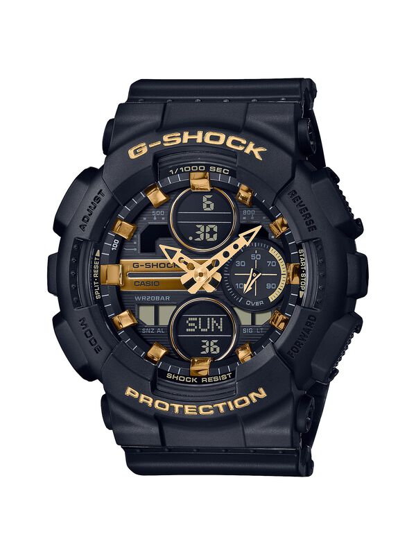 G-Shock Ladies' Black Multifunction Watch GMAS140M-1A image number null