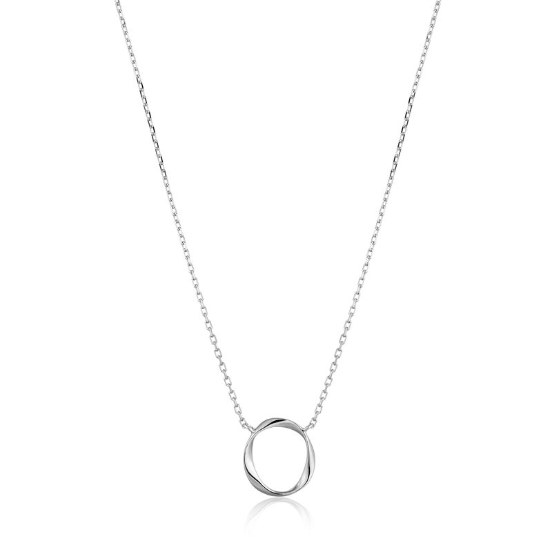 Swirl Necklace in Sterling Silver image number null