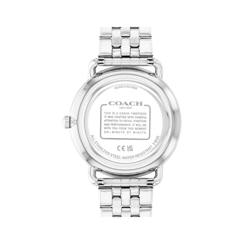 Coach Men's Black Dial White Stainless Steel 43mm Watch 14602750 image number null