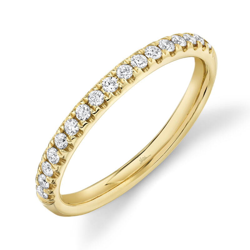 Shy Creation 1/4ctw. Diamond Band in 14k Yellow Gold image number null