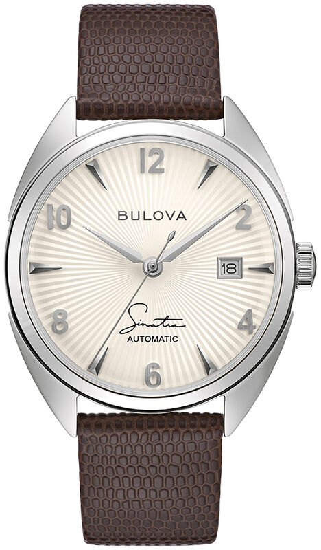 Bulova Men's Frank Sinatra "Fly Me To The Moon" Watch 96B347 image number null