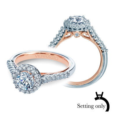 Verragio Classic Diamond Halo Engagement Ring Setting 903-R6