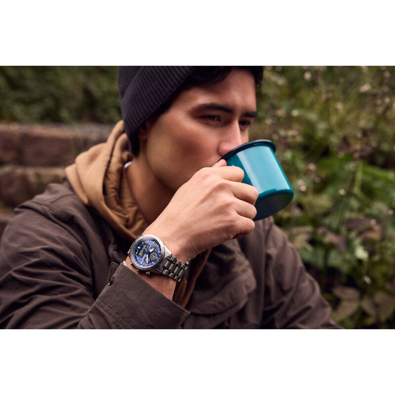 Citizen Promaster Skyhawk Chronograph Blue Dial JV2000-51L image number null