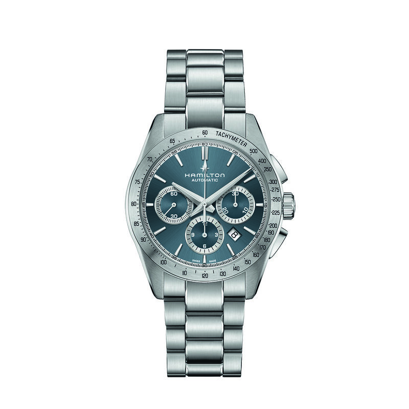 Hamilton Men's Jazzmaster Performer Auto Chrono Stainless Steel 42mm Watch H36656140 image number null