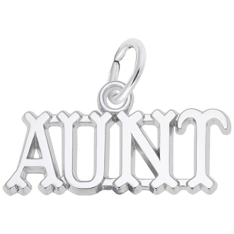 Aunt Charm in 14k White Gold image number null