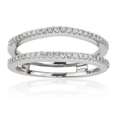 Diamond Engagement Ring Enhancer Wrap 1/4ct. T.W. in 14K White Gold