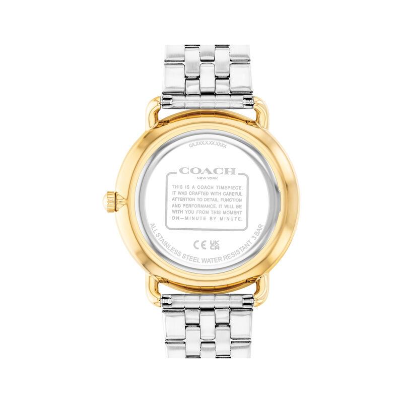 Coach Men's Navy Sunray Dial Gold Tone 43mm Watch 14602748 image number null