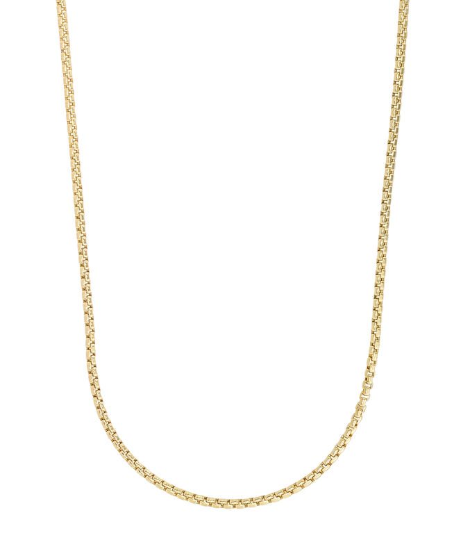 Box Chain 20" in 14k Yellow Gold (2.4mm) image number null