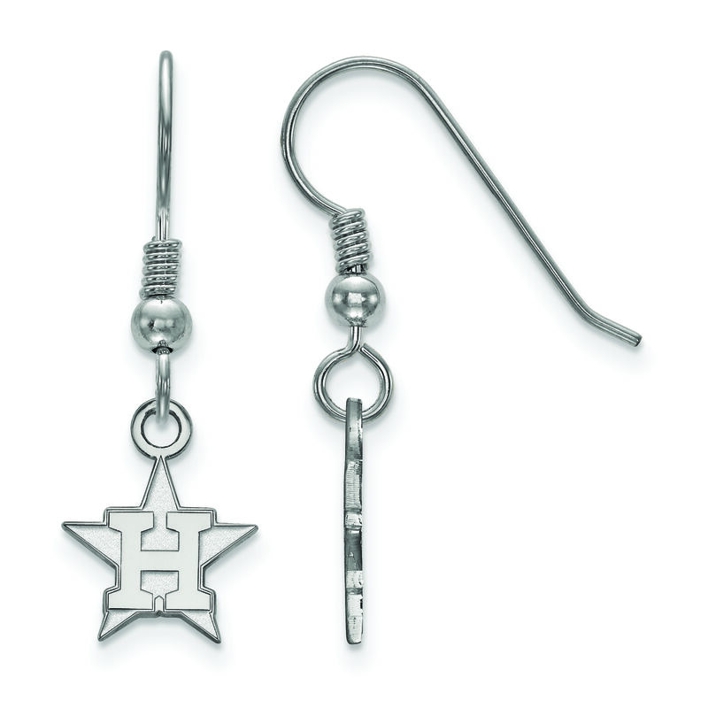 Houston Astros X-Small Dangle Fashion Earrings image number null