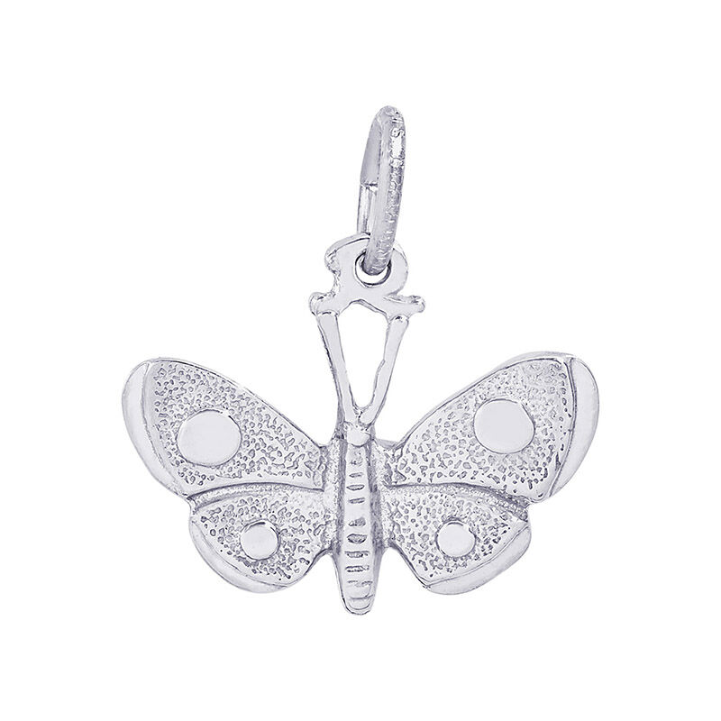 Butterfly Sterling Silver Charm image number null