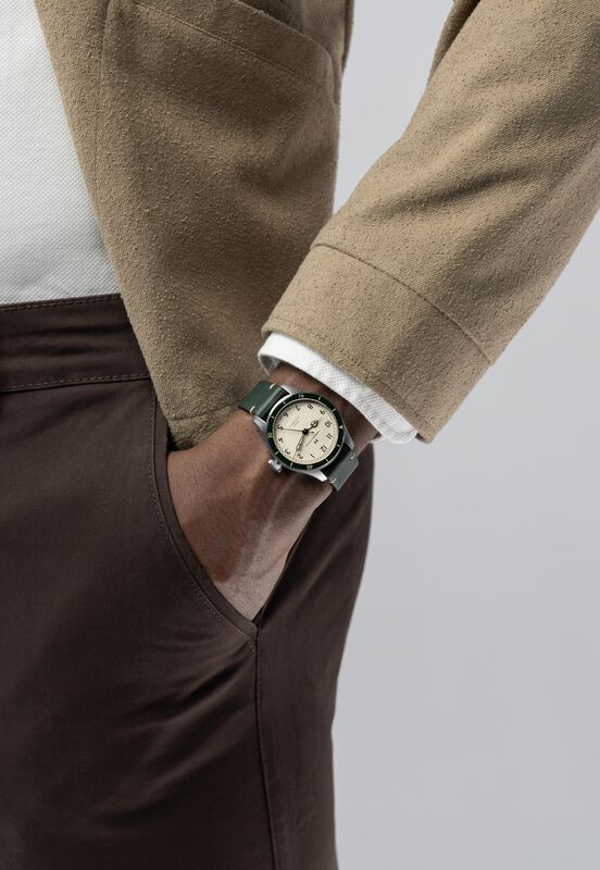 Hamilton Khaki Pilot Pioneer Automatic Eggshell White Dial H76225730 image number null