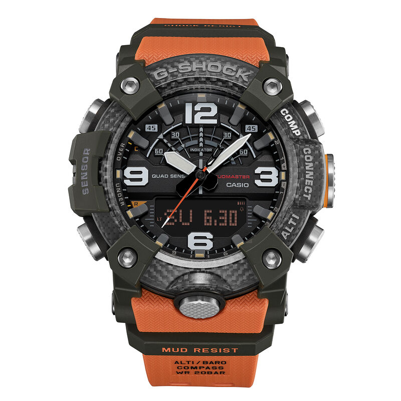 G-SHOCK Mudmaster Analog Digital Black Dial GGB100X-1A image number null