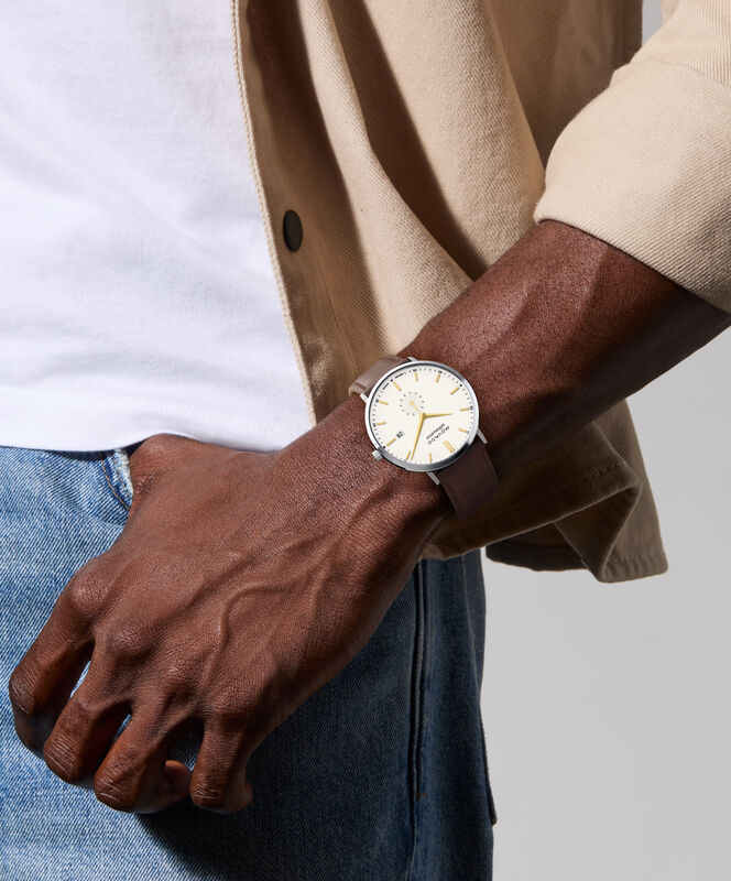 Movado Heritage Silhouette Watch Ivory Dial 3650187 image number null