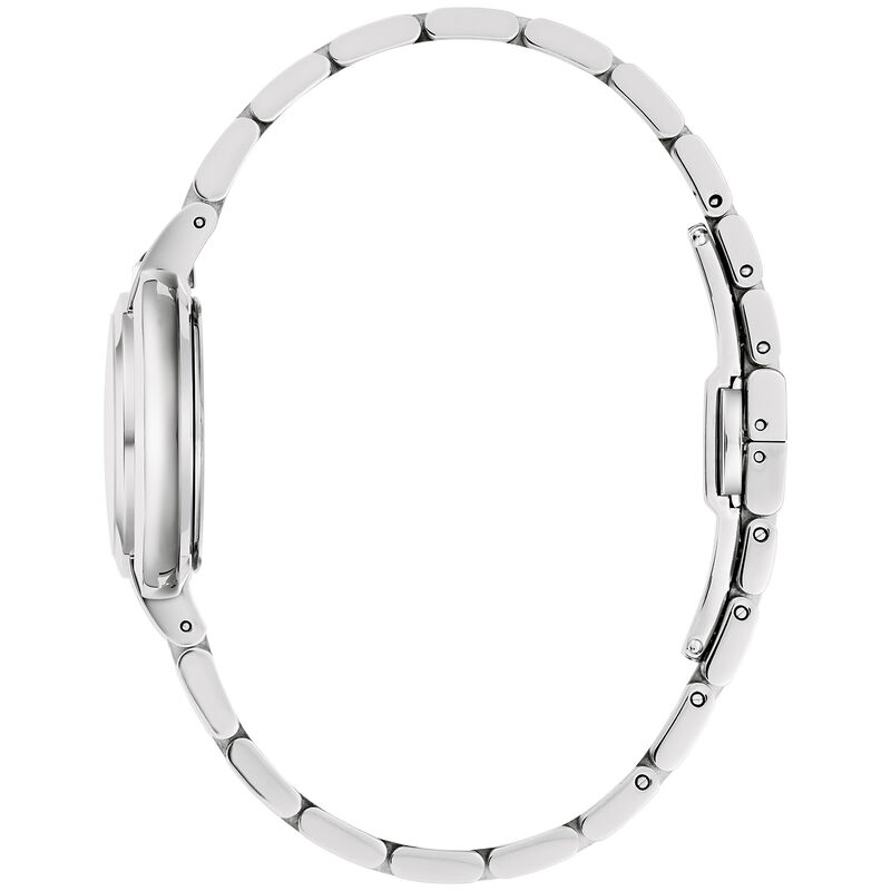 Bulova Ladies' Rubaiyat Pink Mother of Pearl Dial Stainless Steel Bracelet 30mm Watch image number null