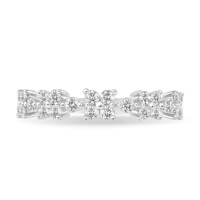 Diamond .50ctw. Fashion Ring in 10k White Gold