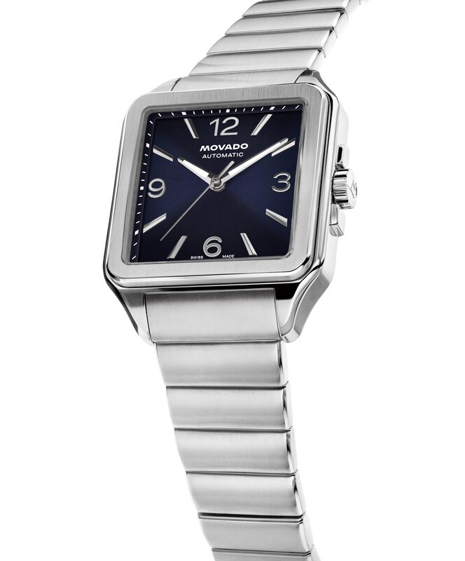 Movado Heritage Series 1917 Automatic Blue Dial 3650255 image number null