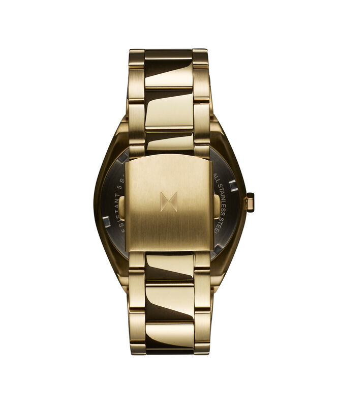 Men's MVMT Odyssey II Gold IP Green Dial Bracelet 40mm Watch 28000355-D image number null