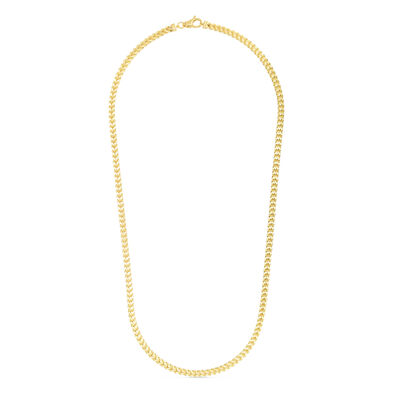 Franco Chain 26" in 14k Yellow Gold (3.9mm)