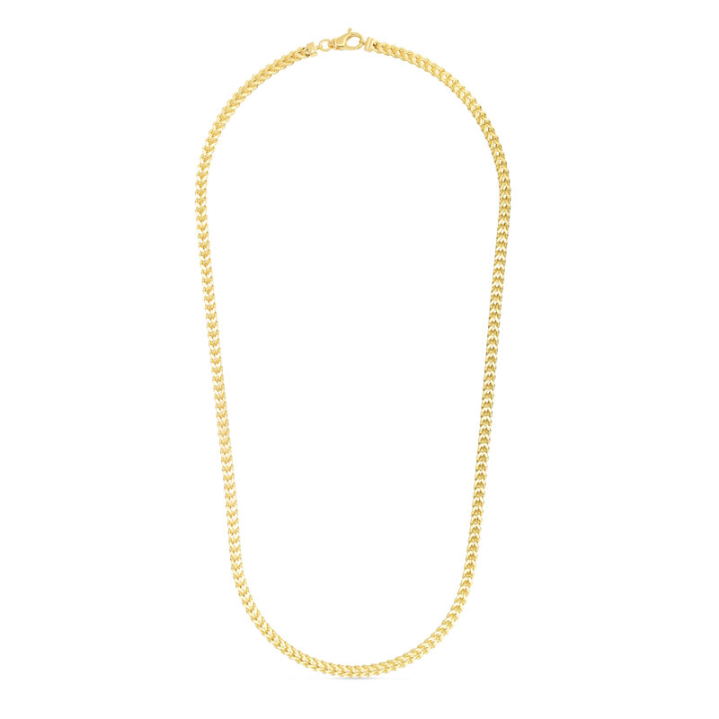 Franco Chain 26" in 14k Yellow Gold (3.9mm) image number null
