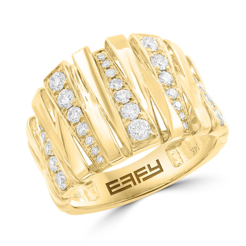EFFY .65ctw. Diamond Fashion Ring in 14k Yellow Gold image number null
