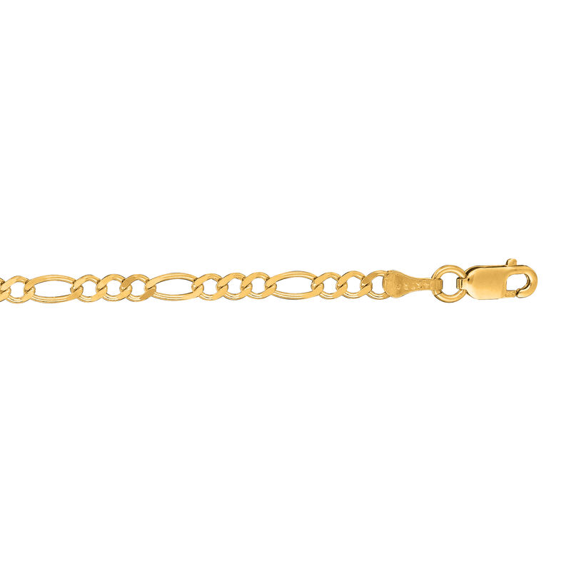 Figaro Chain 20" in 14k Yellow Gold image number null