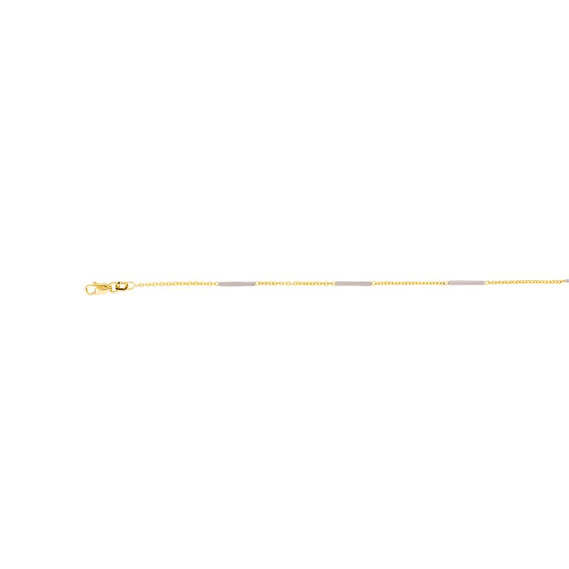 Four Bars Two-Tone Gold Bracelet image number null
