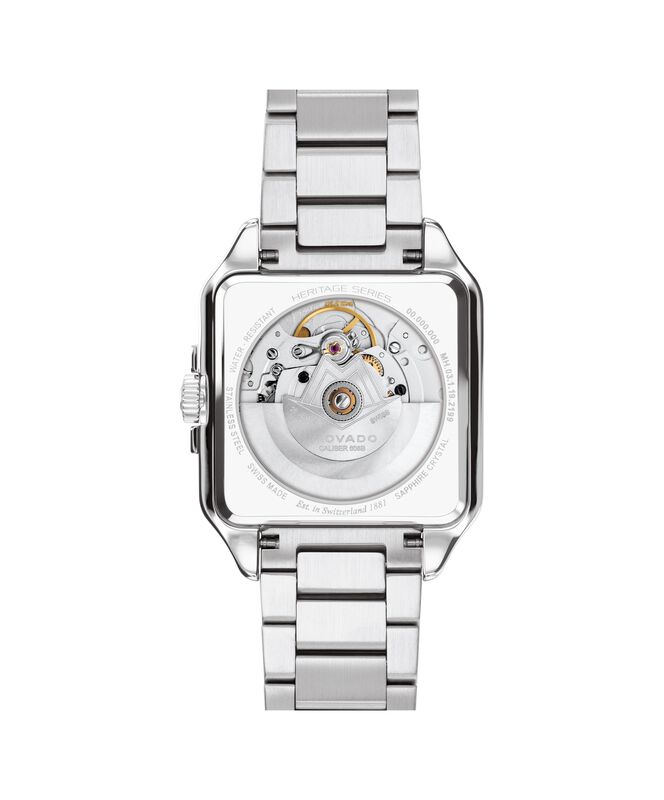 Movado Heritage Series 1917 Automatic Blue Dial 3650255 image number null