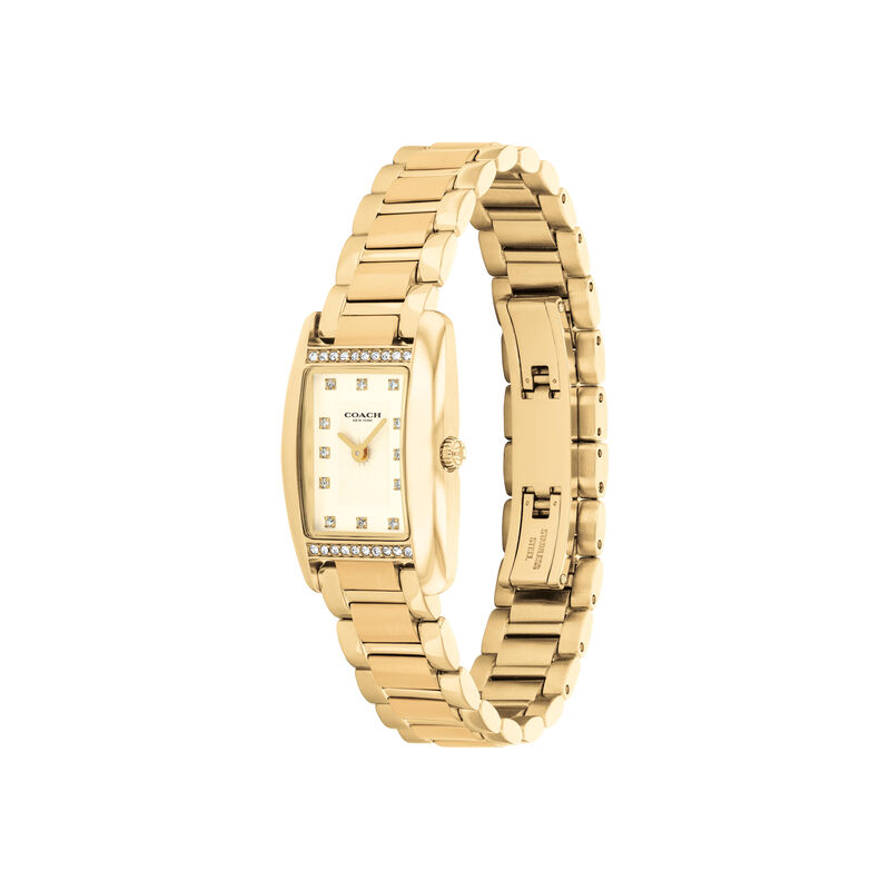Coach Ladies' Light Gold Dial Stainless Steel Watch 14504588 image number null