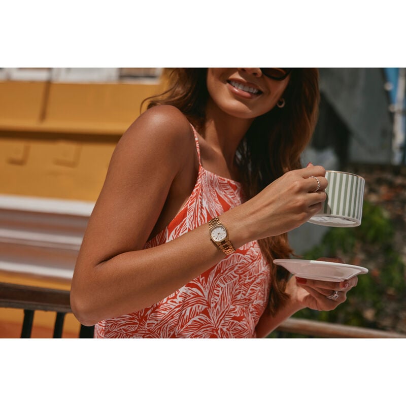 Bulova Super Seville Mini Gold Tone Dial 97L189 image number null