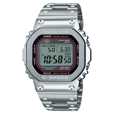 G-Shock Full Metal Solar Bluetooth Full Metal Silver GMWB5000D-1C