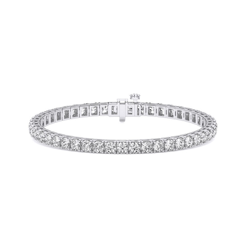 Lab Grown Diamond 7ctw. Tennis Bracelet in 14k White Gold image number null