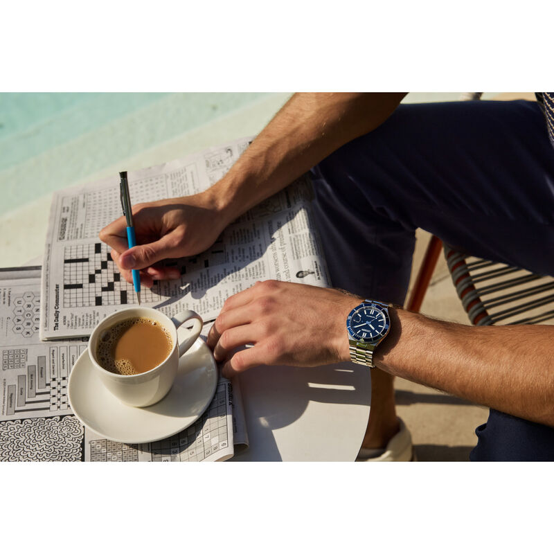 Citizen TSUYOSA Shore Automatic Blue Dial NJ0230-59L image number null