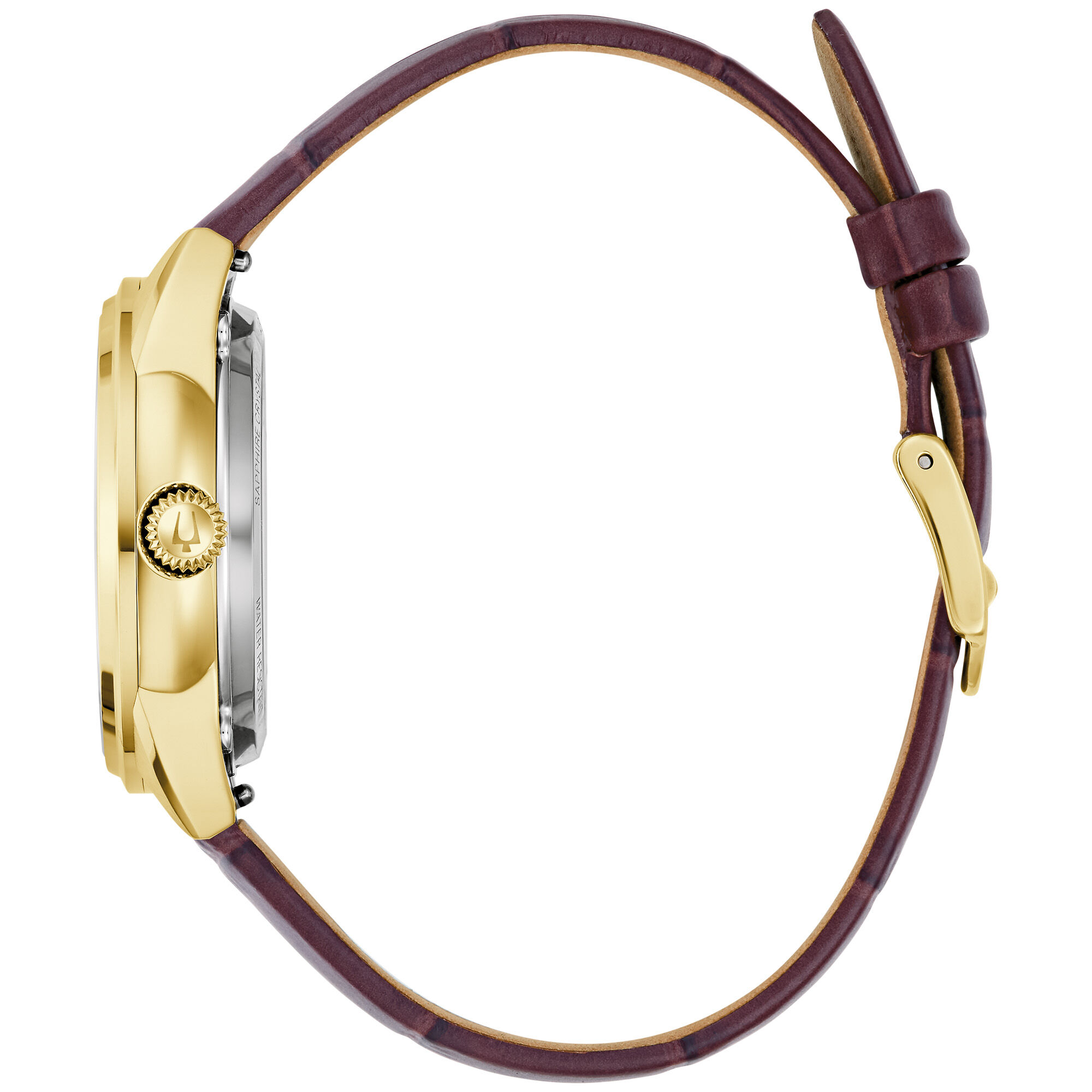 Bulova Ladies' Sutton Classic Mother-of Pearl Dial Leather Strap